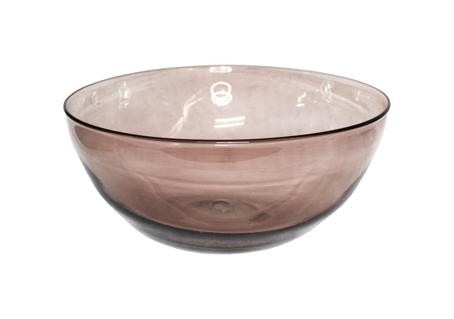 GLASS SALAD BOWL